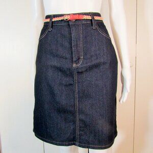 Riders By Lee Denim Skirt